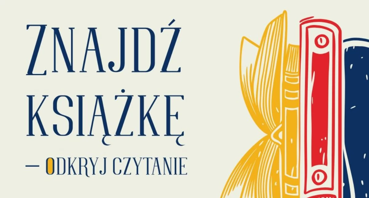 Bibliotekarze zostawią książki na mieście. Tegoroczna akcja w ramach Tygodnia Bibliotek w Jaworznie. Grafika: MBP Jaworzno