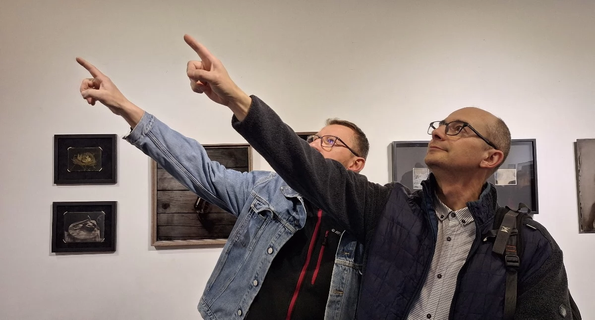 Kącik kulturalny, Wystawa „Strategie” czyli myślenia różne ciekawe rzeczy - zdjęcie, fotografia
