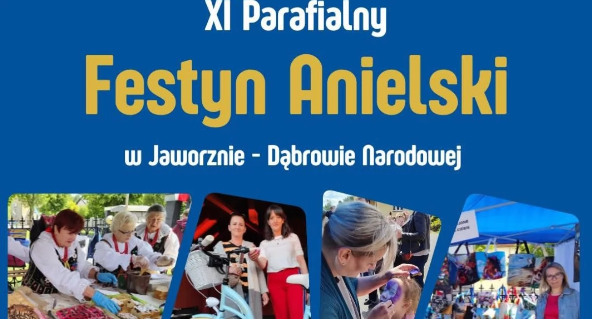 Życie miasta, Zaproszenie Charytatywny Festyn Anielski Jaworzno Dąbrowa Narodowa - zdjęcie, fotografia