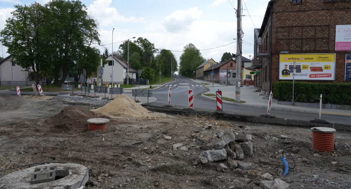 Przebudowa ul. Krakowskiej w Jaworznie