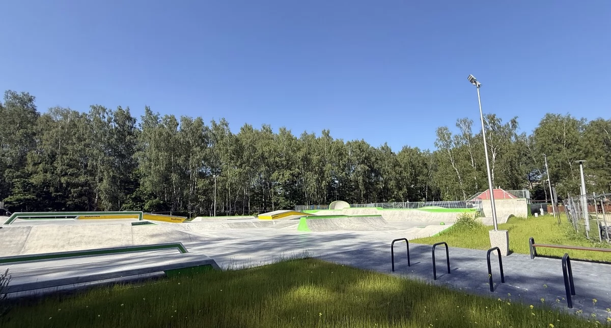 Skatepark w Parku Podłęże