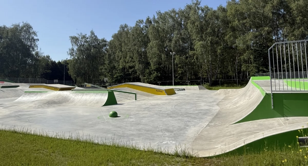Skatepark w Parku Podłęże