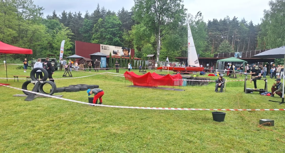 Dzień dziecka na strzelnicy Hubertech w Jaworznie