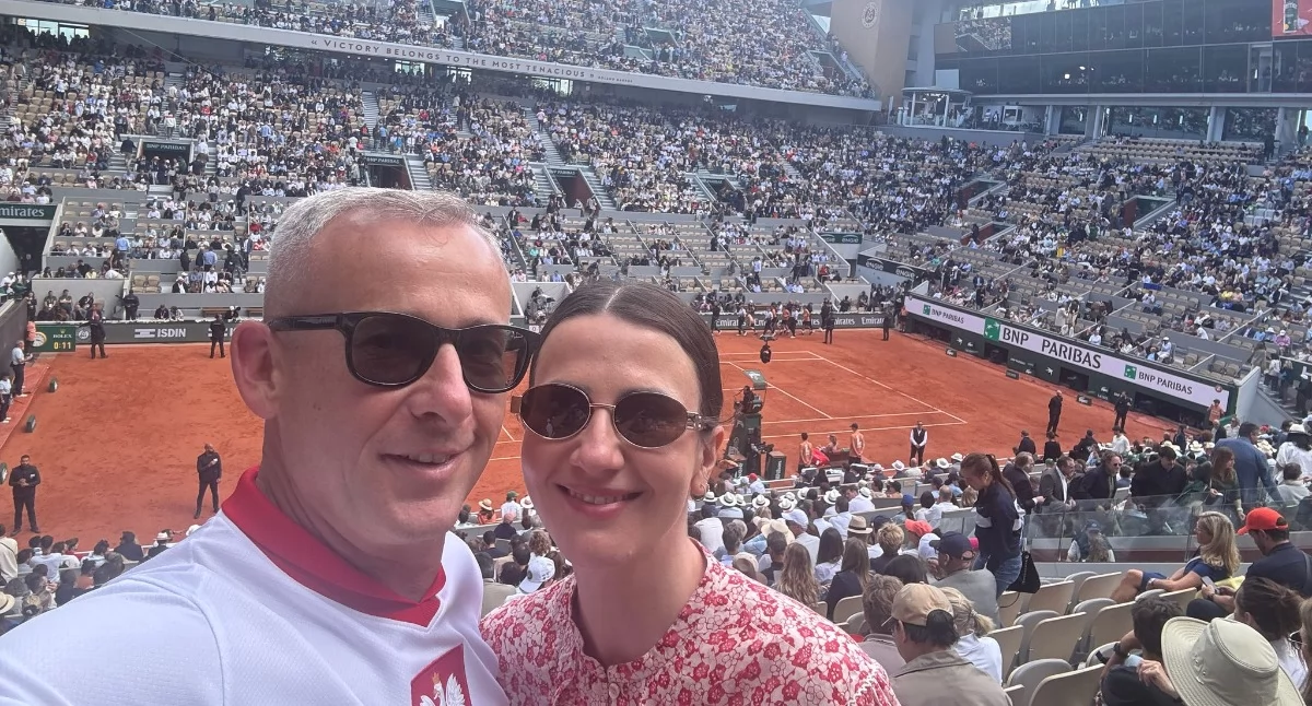 Jaworzno na trybunach Roland Garros 