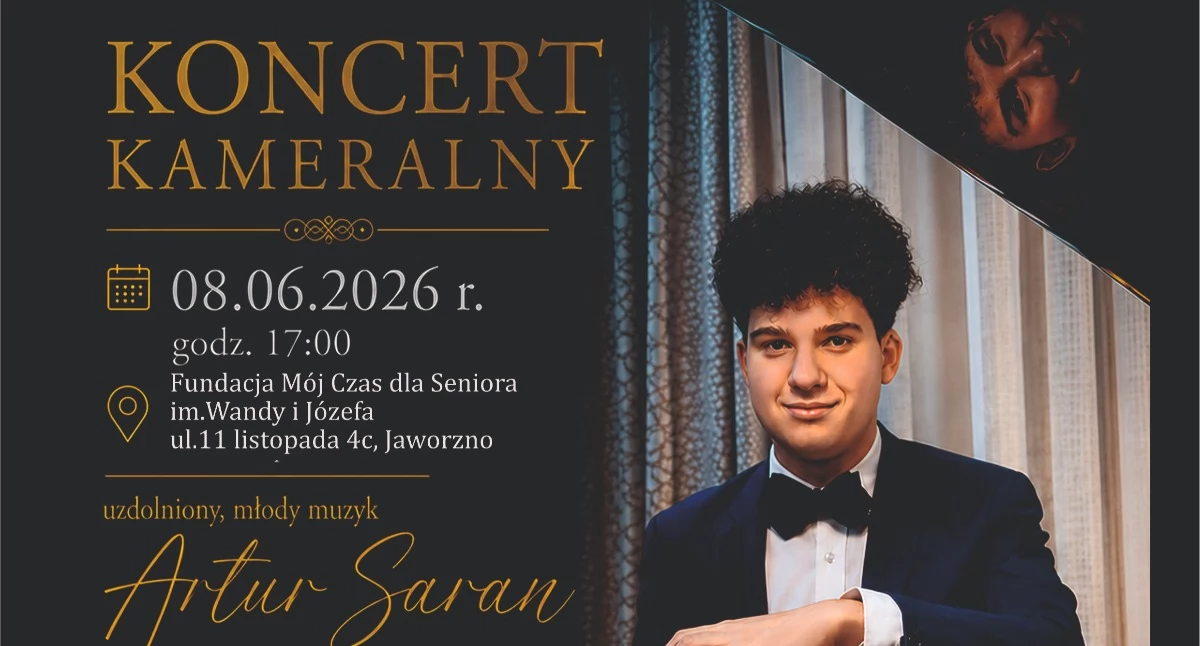 Kościół,  Zaproszenie koncert kameralny Artura Sarana - zdjęcie, fotografia