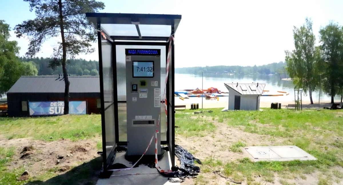 Nowy parkometr na Sosinie w Jaworznie