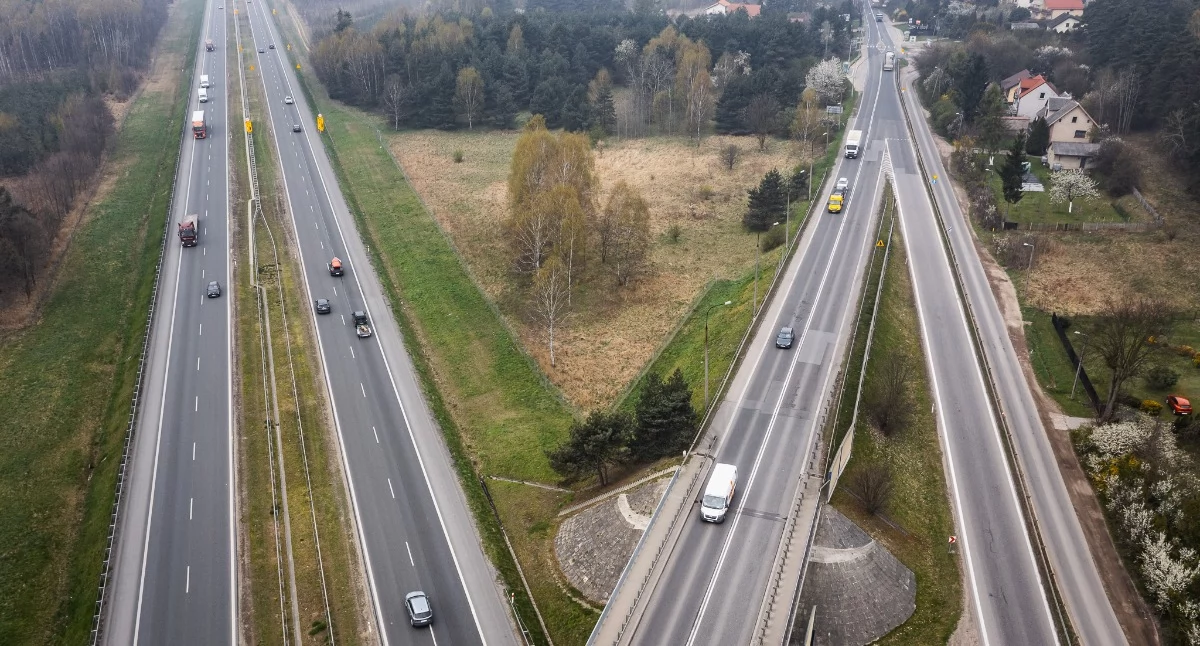 Węzeł Byczyna (na zdjęciu) oraz węzeł Jeleń może zostać zmodernizowany lub rozbudowany. Wszystko będzie zależeć od wyników prac projektowych. Fot. Paweł Klarecki/GDDKiA
