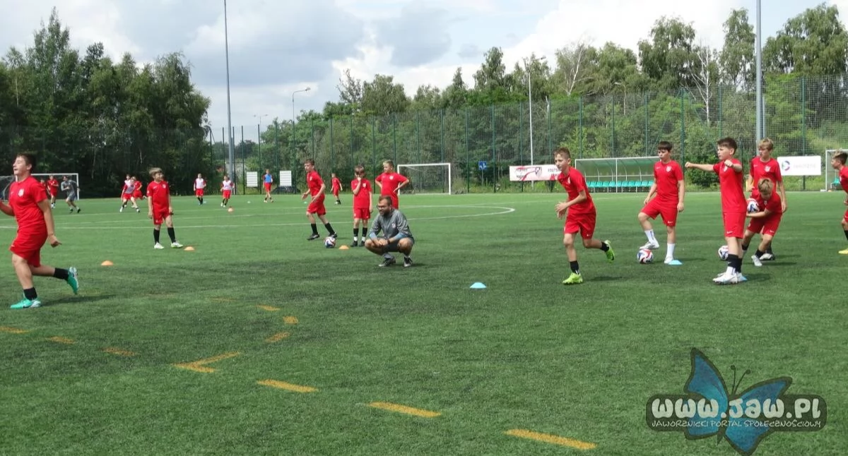 Ubiegłoroczny obóz sportowy z Atletico Madryt w Jaworznie.