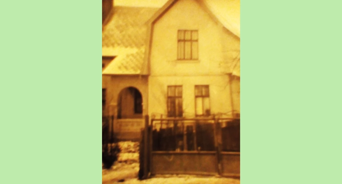 Stary Leopold (Chrusty) i jego dawna zabudowa (ze zbiorów autora)