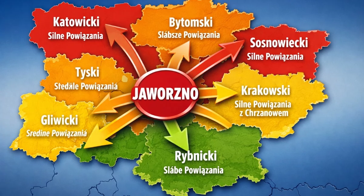 Społeczne powiązania Jaworzna z sąsiednimi regionami
