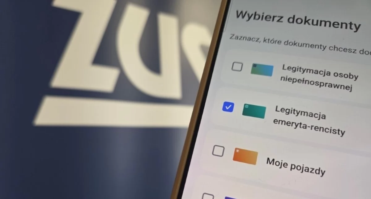 ZUS, wzory legitymacji emeryta rencisty - zdjęcie, fotografia