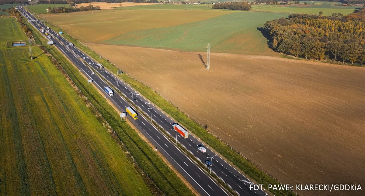 Autostrada A4. Fot. Paweł Klarecki/GDDKiA