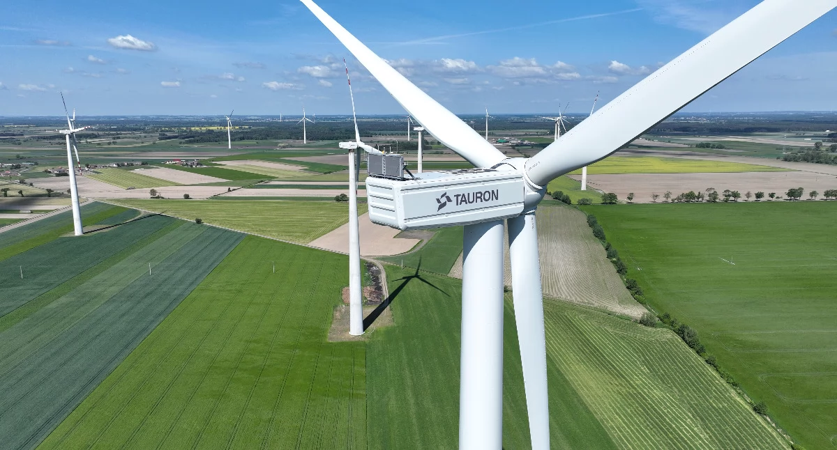 Życie miasta, TAURON kredytem Powstaje jedna największych wiatrowych Polsce - zdjęcie, fotografia