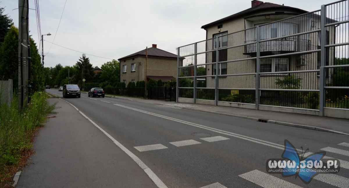 Ulica Górnośląska w Jaworznie. Fot. Julia Lofek