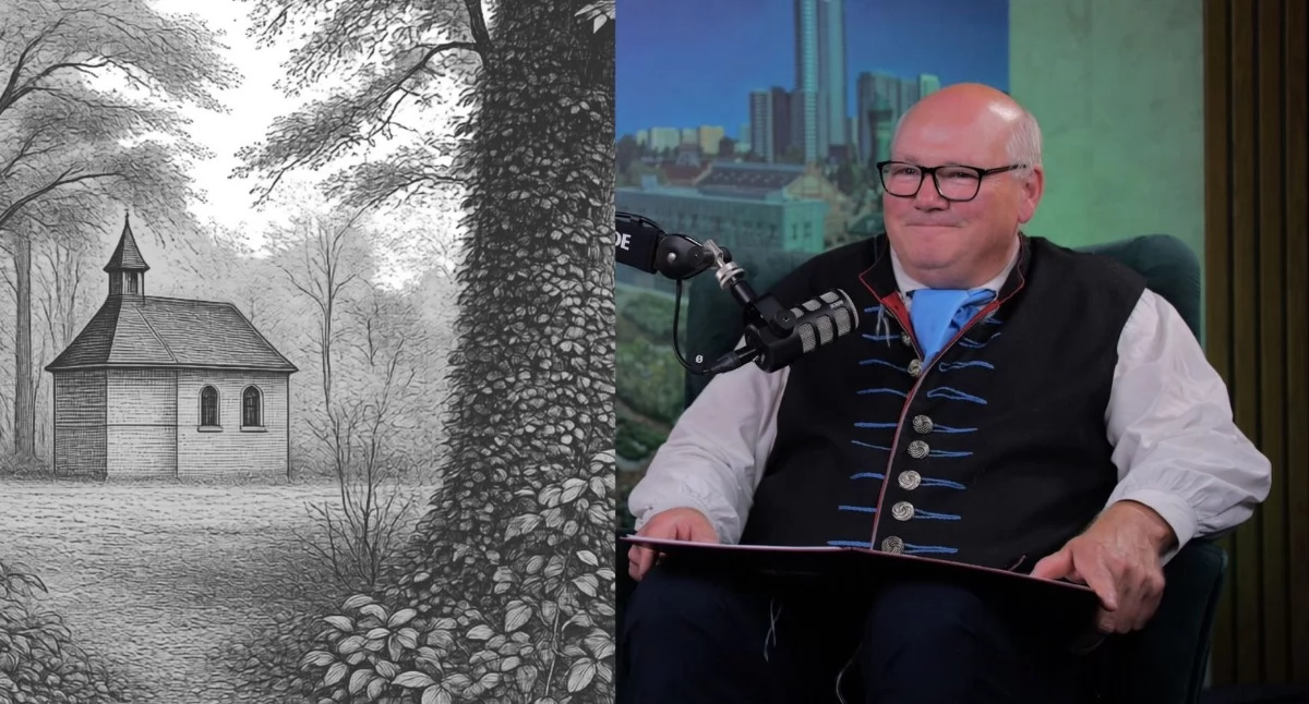 Kącik kulturalny, Skarb zakopany kapliczką tajemniczy czarny odcinek Śląskiego Czytania przenosi świata mysłowickich legend - zdjęcie, fotografia