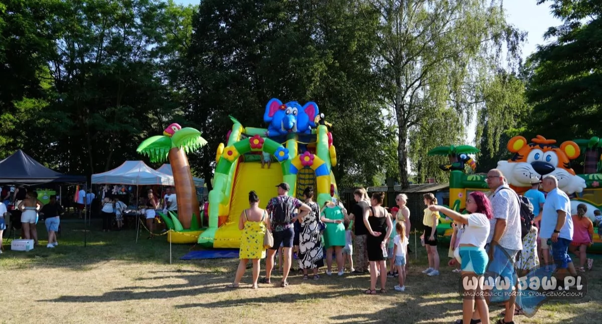 Życie miasta, Piknik Rodzinny Dąbrowie Narodowej programie koncert atrakcje całych rodzin - zdjęcie, fotografia