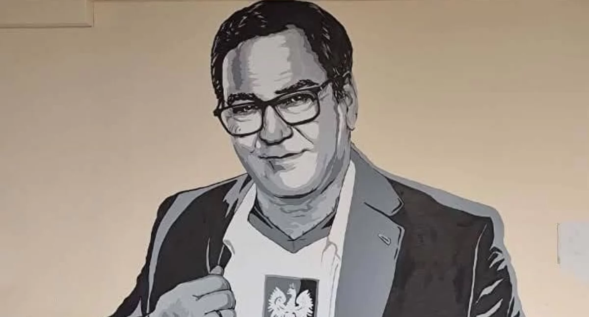 Mural Jana Urbana. Fot. FB Szkoła Podstawowa nr 14 im. Majora Henryka Sucharskiego w Jaworznie