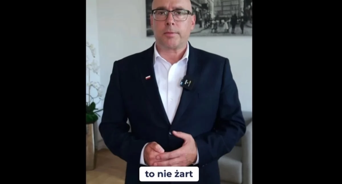 Życie miasta, Ktoś próbował zabić Wstrząsające nagranie prezydenta Mysłowic - zdjęcie, fotografia