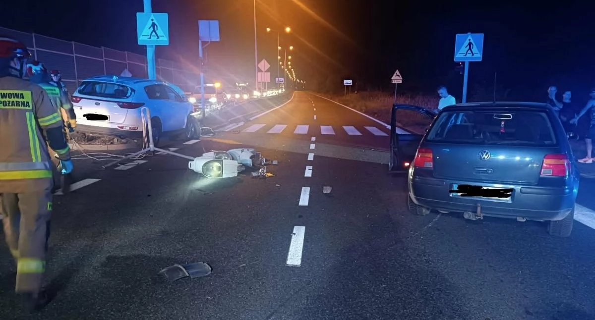 Wypadki drogowe, Doprowadził kolizji uciekł Policja wciąż szuka kierowcy volkswagena - zdjęcie, fotografia