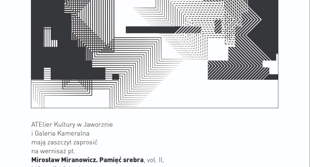 Kącik kulturalny, Galeria Kameralna ATElier Kultury zaprasza wystawę Mirosław Miranowicz Pamięć srebra - zdjęcie, fotografia