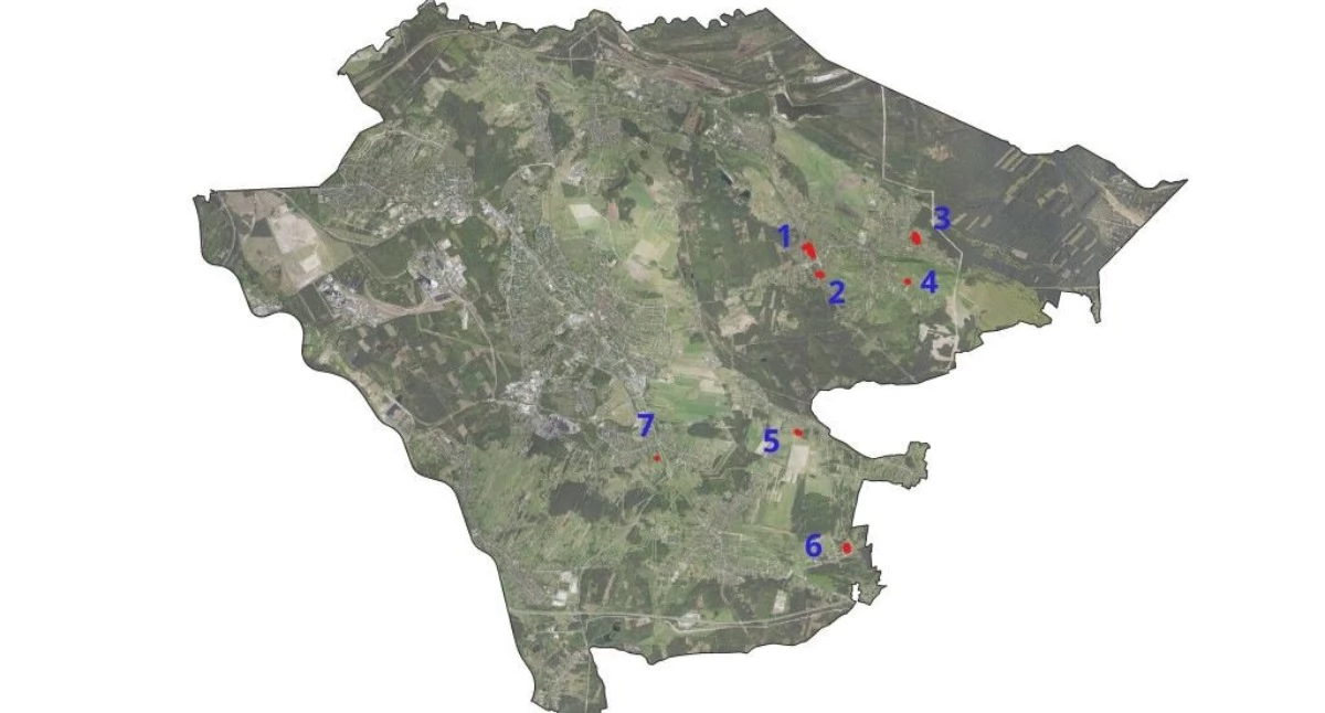 Tereny objęte nowym planem. Fot. UM Jaworzno