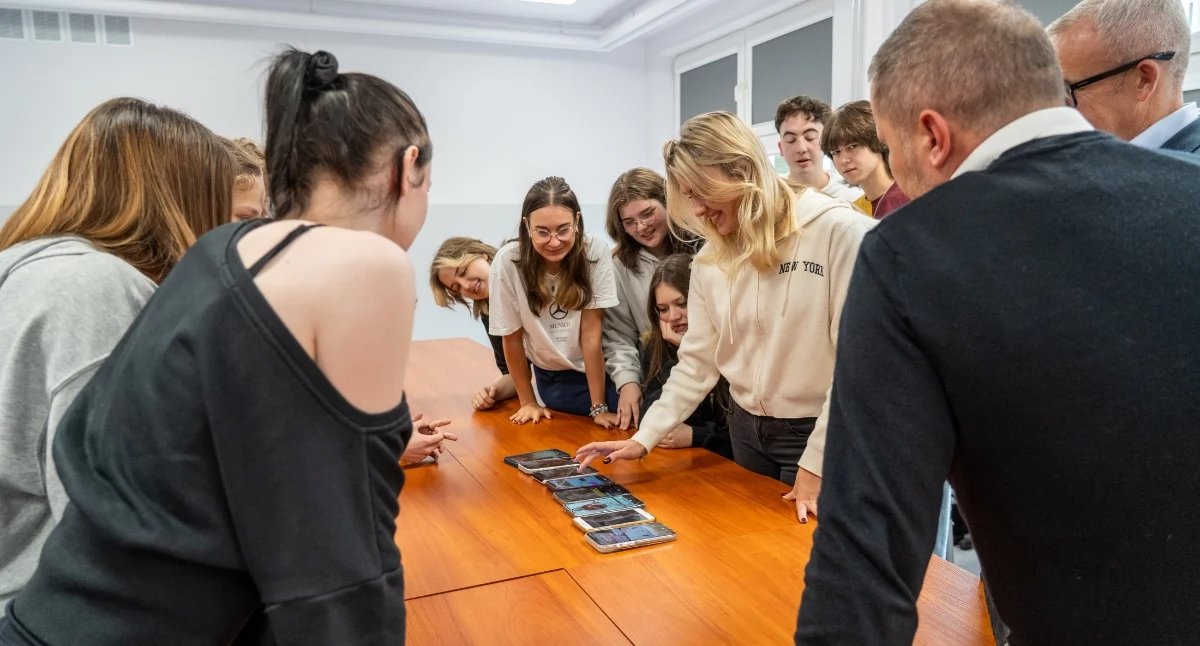 Edukacja, Lekcja przedsiębiorczości CKZiU Jaworznie - zdjęcie, fotografia