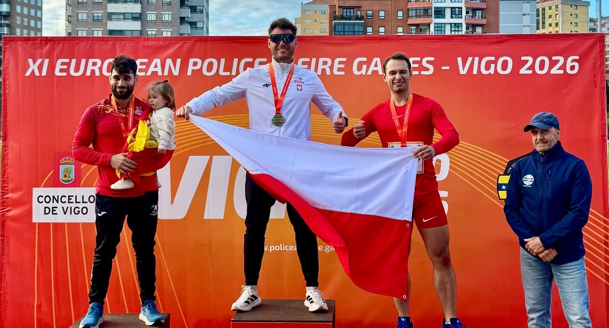 Filip Sibielak podwójnym mistrzem Europy. Fot. archiwum prywatne