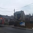 Pożar domu jednorodzinnego w Byczynie