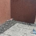 Butelki z alkoholem w centrum miasta