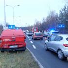 Kolizja na ulicy Radwańskich