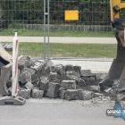 Remont przystanku Urząd Miejski w Jaworznie