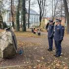 Jaworzniccy policjanci uczcili pamięć bohaterów. Fot. KMP Jaworzno