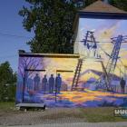 Mural energetyczny w Jaworzanie