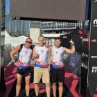Triathloniści z Jaworzna na zawodach Ironman. Fot: JaworTRI