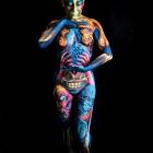 Marian Folga wicemistrzem świata w bodypaintingu. Fot. archiwum prywatne Marian Folga