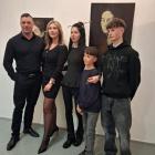 Pani Olimpia z rodziną, wernisaż wystawy  