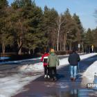 Zalew Sosina w zimowej, styczniowej scenerii. Fot. Patrycja Koprzak