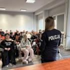 Jaworznicka młodzież wizytowała na komendzie w Jaworznie. FOT. KMP Jaworzno