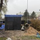 Budują kapliczkę gietrzwałdzką – rozpoczęło się układanie cegły