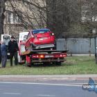 Kolizja pod galerią