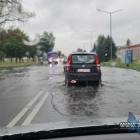 Opady deszczu w Jaworznie