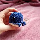 Wieloryb wydziergany przez Zofię 