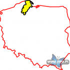 Kaszuby na mapie Polski (wikipedia)