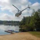 Helikopter na sosinie
