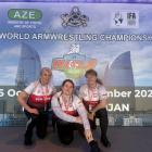 Mistrzostw Świata w Armwrestlingu - Baku 2025. Fot. archiwum prywatne Julia Tarasek
