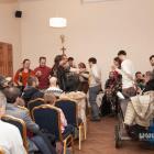 Wspólne kolędowanie z Kapelą Fedaków i ich przyjaciółmi w Jaworznie. Fot. Patrycja Koprzak