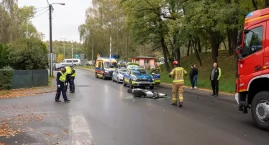 Wypadek motocyklisty w Jaworznie. 43-latek trafił do&hellip;