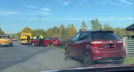 Kolizja na ul. Sulińskiego 