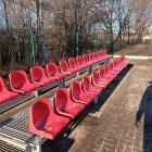 Obecny stan trybuny. 
Fot. BIP Jaworzno