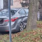 Kolizja autobusu z samochodem w Byczynie